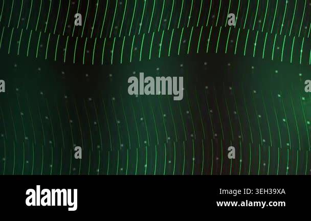Green screen with code rain and lights Stock Video Footage - Alamy