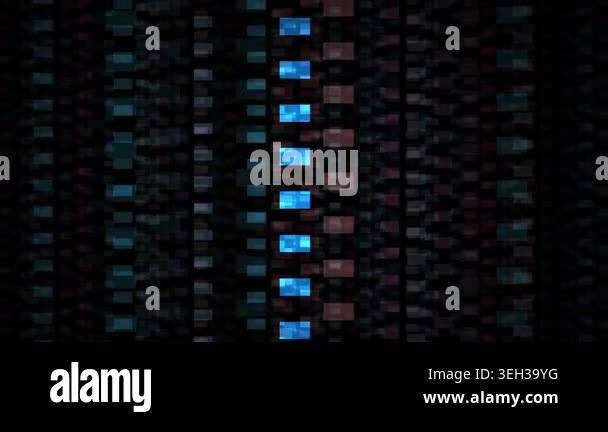 Multiple screens display data visualization Stock Video Footage - Alamy