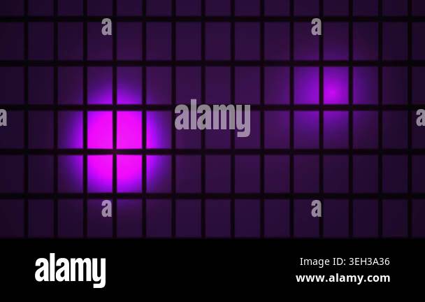 Glowing purple light on grid background Stock Video Footage - Alamy