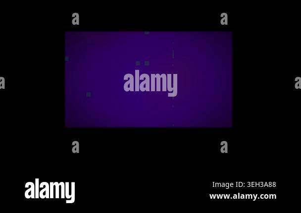 A purple rectangle on a black background Stock Video Footage - Alamy
