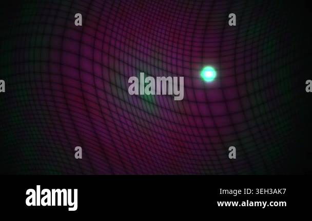 A glowing dot on a grid background Stock Video Footage - Alamy
