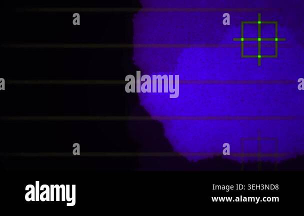Purple background with grid lines and crosshair Stock Video Footage - Alamy