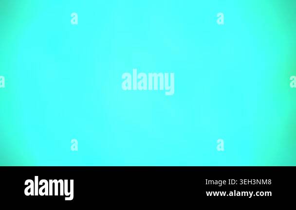 A bright cyan background with a subtle gradient effect Stock Video ...