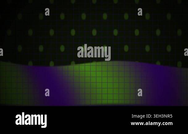 Vibrant grid pattern on dark background Stock Video Footage - Alamy