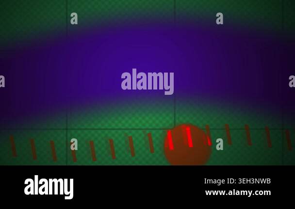 Vibrant digital light patterns on screen Stock Video Footage - Alamy