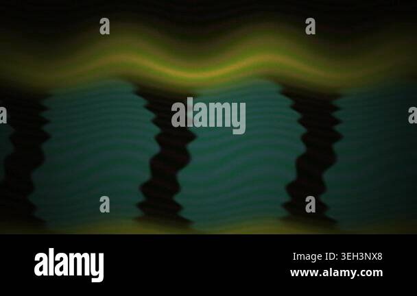 Abstract video of dark green and yellow patterns Stock Video Footage ...