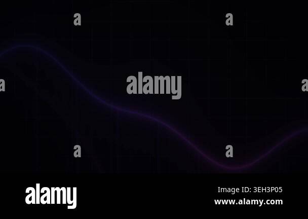 A black background with subtle wave patterns Stock Video Footage - Alamy