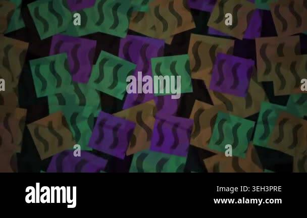 Vibrant abstract shapes and patterns Stock Video Footage - Alamy