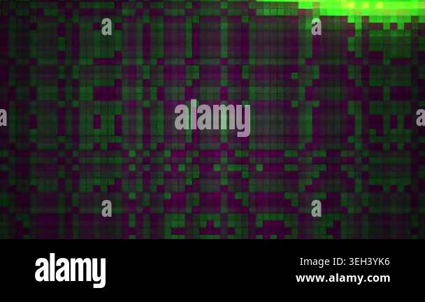 Glowing green digital wave patterns on black background Stock Video ...
