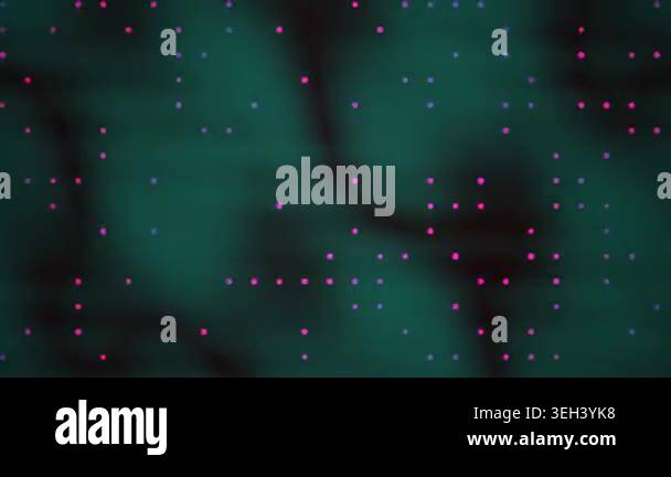 Glowing green nebula in space with stars Stock Video Footage - Alamy