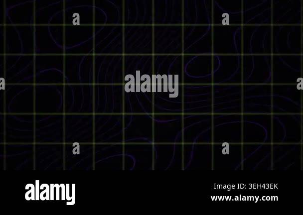 A grid pattern on a black background Stock Video Footage - Alamy