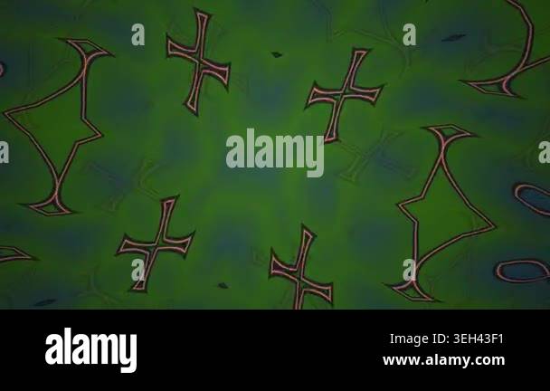 Close-up of microscopic cell structures Stock Video Footage - Alamy