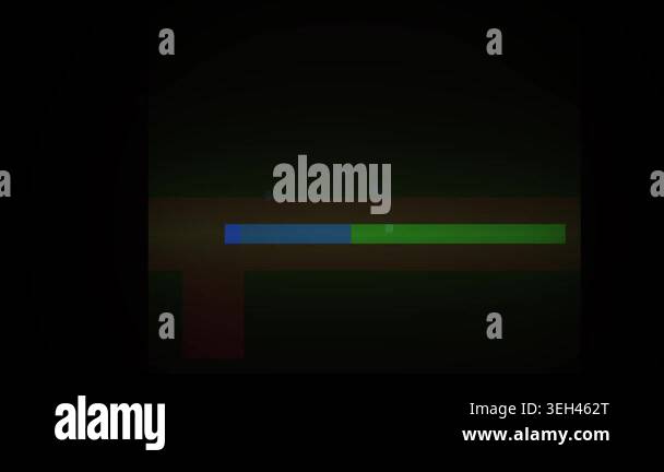 Multicolored bars on dark background Stock Video Footage - Alamy