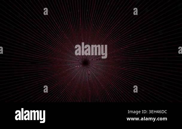 Dark background with light lines radiating from center Stock Video ...