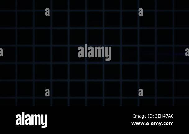Neon grid background with blue pattern and black grid lines Stock Video ...
