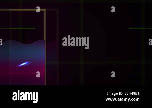 Glowing lines on abstract background Stock Video Footage - Alamy