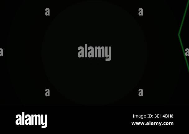 Intricate green geometric pattern background Stock Video Footage - Alamy