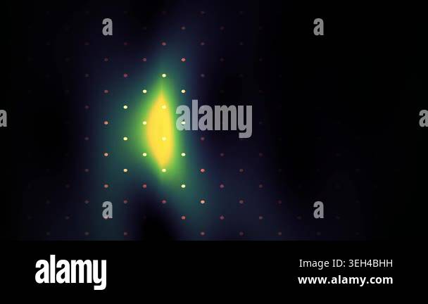 Green galaxy with stars in space Stock Video Footage - Alamy