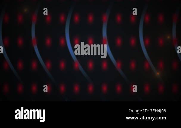 Abstract background with red lights and blue lines Stock Video Footage ...