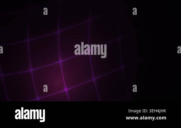 Dark background with purple grid pattern Stock Video Footage - Alamy