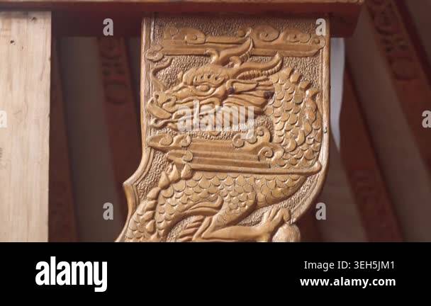Yurt Rafter Detail Mongolian ger detail shows carved rafters and ornaments, traditional ...