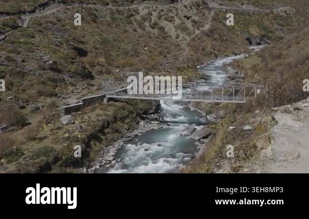 Beautiful Himalayan Glacial Budhi Gandaki River Origin in Tsum Valley ...