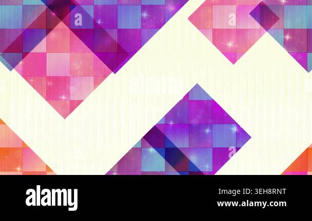 Colorful Geometric Diamond Shapes Abstract Motion Graphic Background ...
