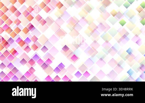 Soft Pastel Colored Abstract Geometric Diamond Background Animation ...