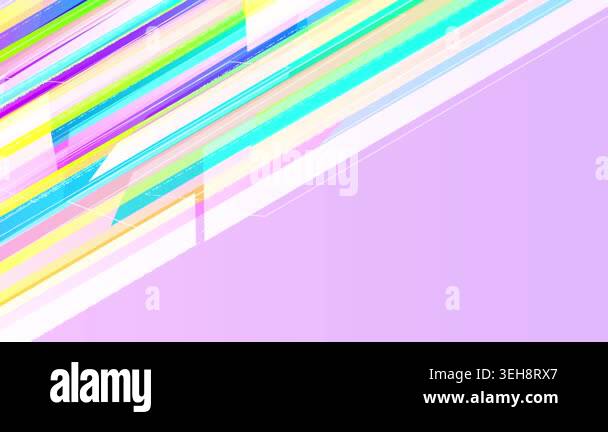 Vibrant Abstract Geometric Diagonal Lines Motion Graphic Background ...