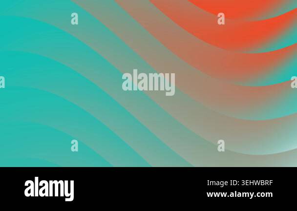 Abstract wavy pattern with gradient colors transitioning from orange to ...