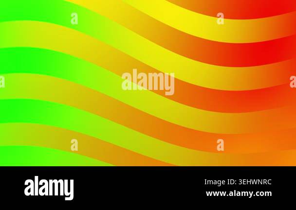 Abstract colorful wavy pattern with green, yellow, and orange tones ...