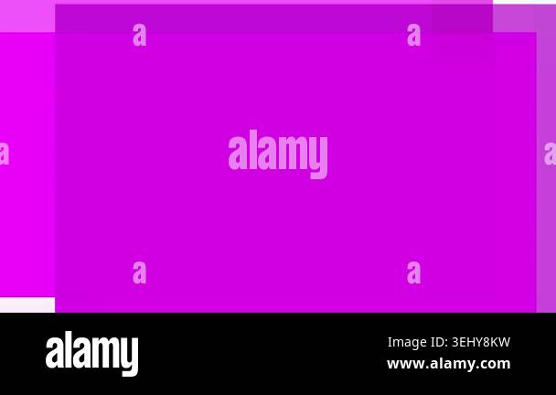 Abstract composition with overlapping magenta and purple rectangles ...