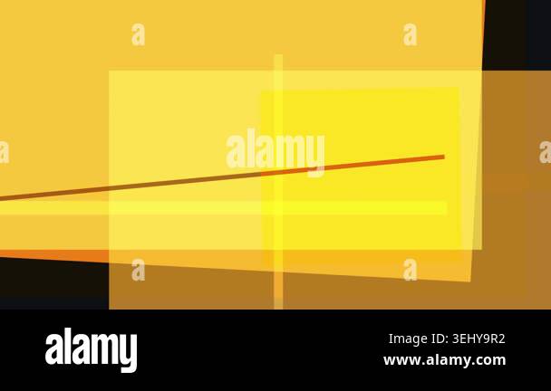 Abstract geometric composition featuring overlapping rectangles and a ...