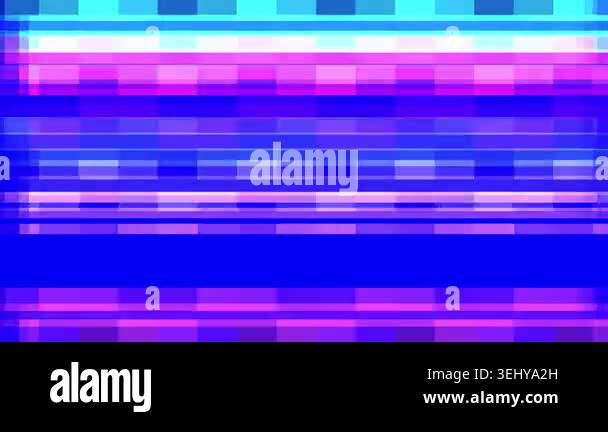 Abstract geometric pattern with horizontal bands of blue, purple, and ...