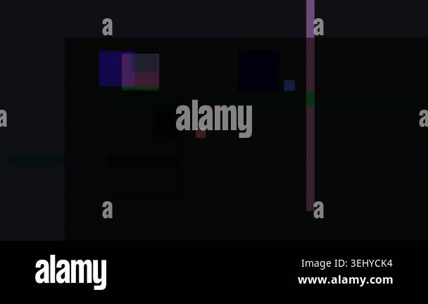 Abstract geometric composition with overlapping translucent squares and ...