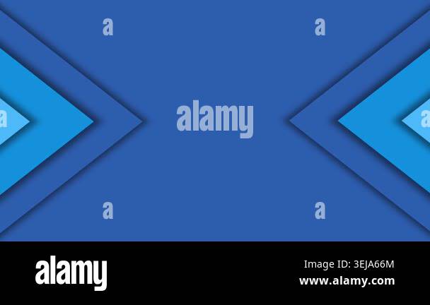 Enhance your virtual presence with this modern blue geometric abstract ...