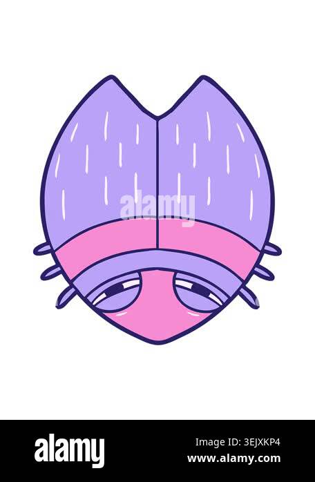 shine light effect animation of cute cartoon bug Stock Video Footage ...
