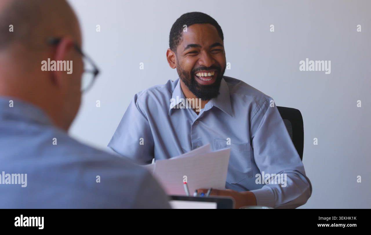 Job interview Stock Video Footage - Alamy