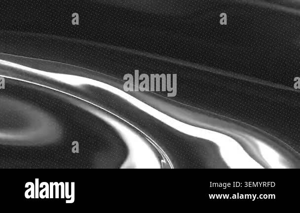 Mesmerizing abstract black and white liquid flow, perfect for serene ...