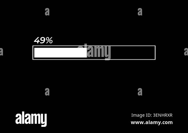 Looping Motion Simple Progress bars or loading bars and Percent ...