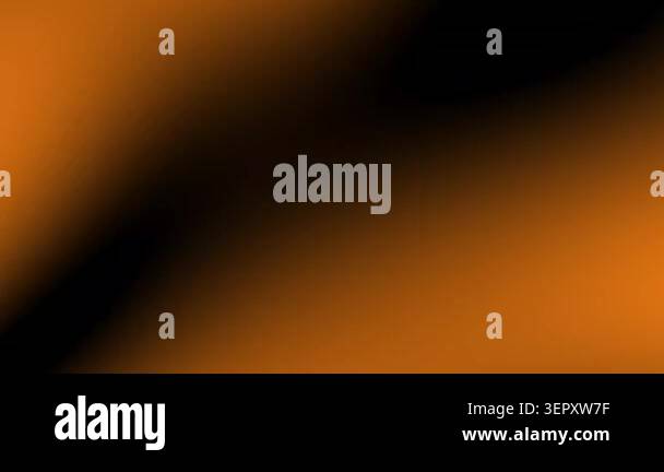 Abstract motion background featuring a vibrant orange and deep black ...