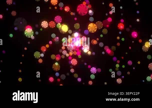 Seamless loop of abstract motion graphics background. Featuring smooth ...