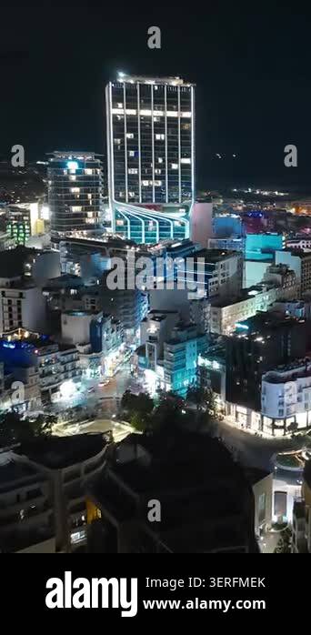 Aerial Of Night View Of Paceville St Julians City Malta Hyperlapse aerial-of-night-view-of-paceville-st-julians-city-malta-hyperlapse
