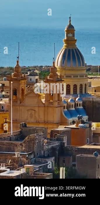 Aerial View Of Mdina A Beautiful Historic City With Centuries Of aerial-view-of-mdina-a-beautiful-historic-city-with-centuries-of