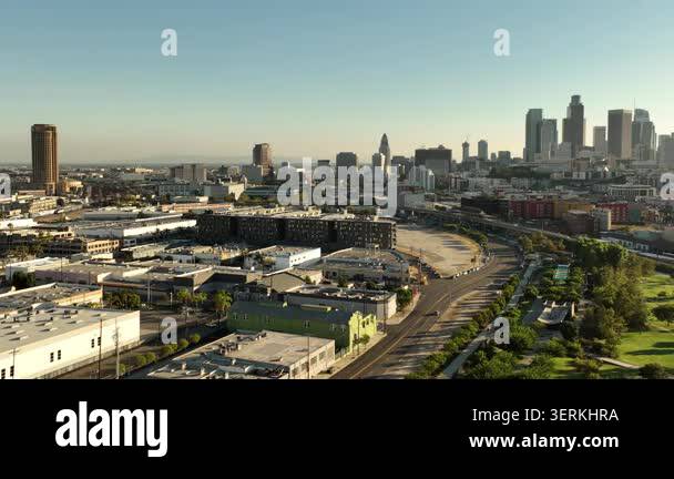 los-angeles-downtown-skyline-from-chinatown-aerial-shot-r-california