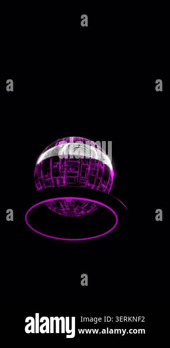 Portrait orientation animation of the the camera rises to reveal a ...