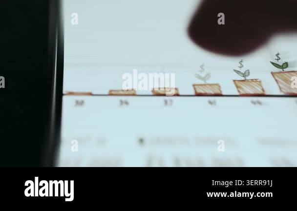 Financial Growth Chart Showing Projected Investment Value Stock Video financial-growth-chart-showing-projected-investment-value-stock-video