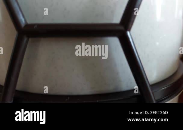 Gallery Detail: Macro View Of Plastic Laundry Basket Geometric Pattern Texture Stock