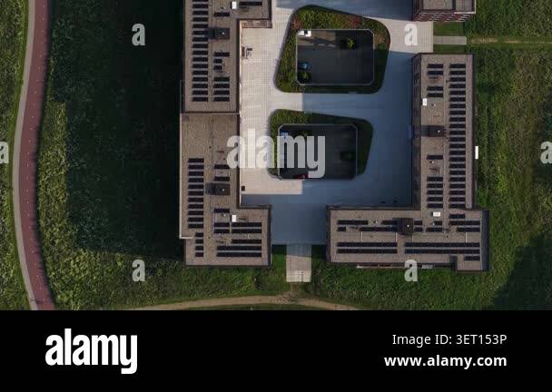 Photo inspiration: Fresh Look at Aerial Drone View Of Park Waaijenstein In Nijmegen Showing Modern