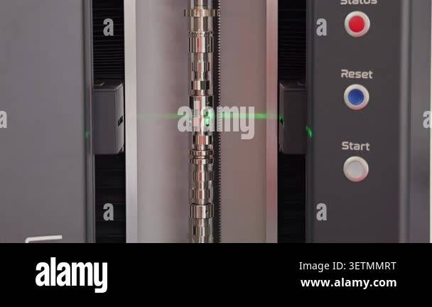 Precise 3d Laser Scanner Camshaft Inspection Testing Equipment Stock ...